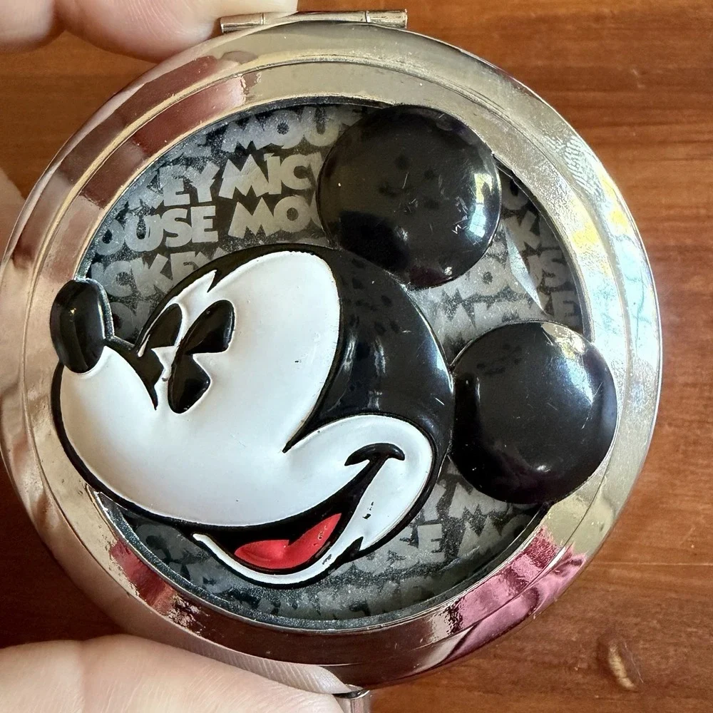Disney MICKEY‎ MOUSE GLASS COMPACT MIRROR